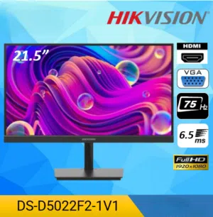 شاشة 22 بوصة FHD 75 Hz HIKVISION  كفالة سنة
