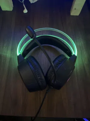 سماعة Gaming لون اسود
