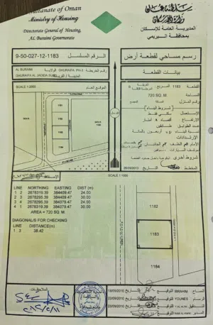 Residential Land for Sale in Buraimi Al Buraimi