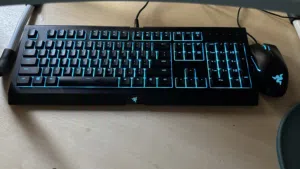Razer keyboard and mouse set