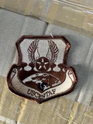AIR FORCE USA uniform or kids backpack hats outfit accent patch US AFCENT. Americas Desert Colored