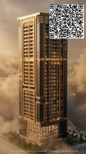 برج ROCKHILL بالعالية بمقدم 10 بالمئة وخطة سداد على 5 سنوات مباشرة على شارع الشيخ محمد بن زايد