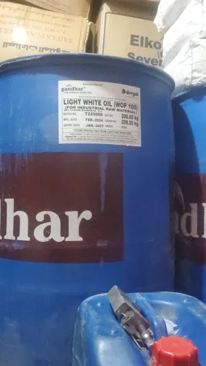 يوجد لدينا زيت أبيض خفيف (WOP 100)