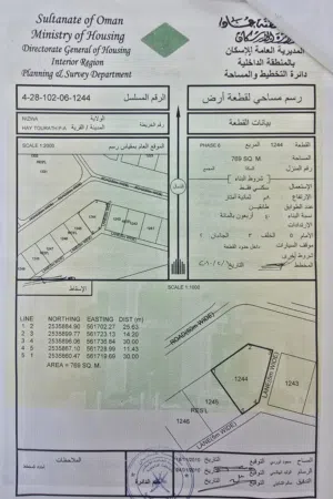 Residential Land for Sale in Al Dakhiliya Nizwa