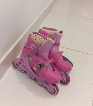 Girl Pink Skating Shoes