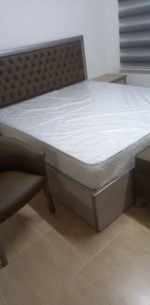 غرفه نوم كامله تفصيل خشب نخب اول