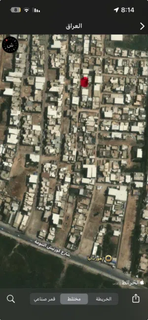 قطعة ارض بالتنومة وقف سني