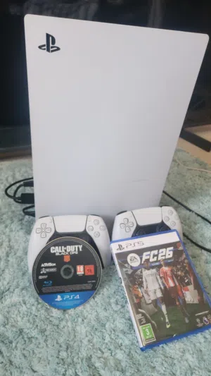 PS5  فات مدخل سي دي نضيف بحال الوكالة