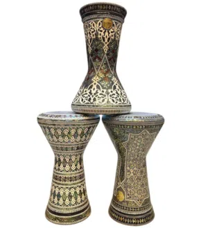 طبلة جوهرة الفن 23 انش صدف ازرق – Gawharet Elfan Darbuka