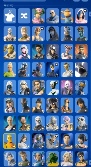 STACKED OG SWEATY FORTNITE ACCOUNT