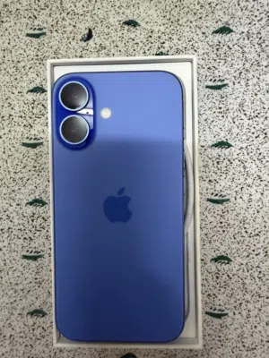Brand new Iphone 16 256GB just opend but not used -ultramarine -Oman original TDRA with warranty
