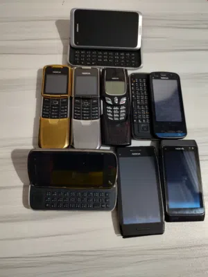 mix brands of vintage phones for collectors or vintage lovers