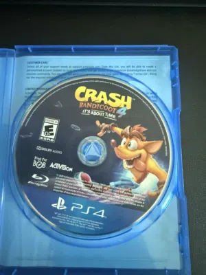 سي دي Crash Bandicoot 4 PS4 بحالة ممتازة