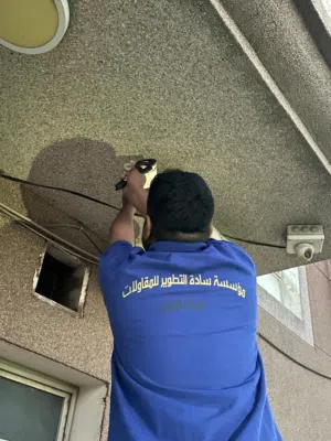 بعض اعمالنا في مواقع الشركات والمستودعات كهرباء - دهان - سباكة - مكيفات