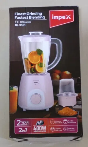 BLENDER (MIXIE) Impex Brand Sealed-NEW Excellent Not Used, with 2 Years Warrantee with Invoice