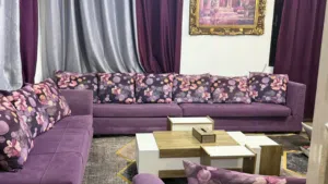 طقم كنب كورنر مستعمل بحاله جيده