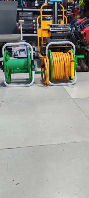 هوز مع الرولة بيب ورولة طول 25 متر تنضيف ورش مسدس بلاستيك صغير لي انبوب طية