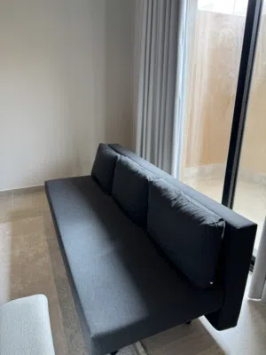 IKEA Sofa Bed Grey كنبة سرير إيكيا تتحول إلى سرير