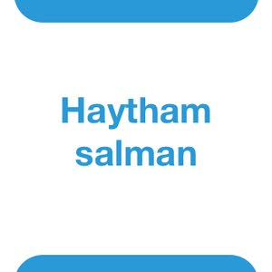  Haytham salman