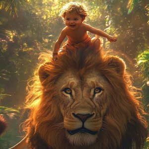  the white lion.. one day ..