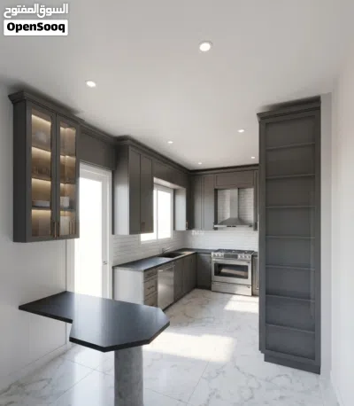 عمل تصاميم مطابخ 3D 4