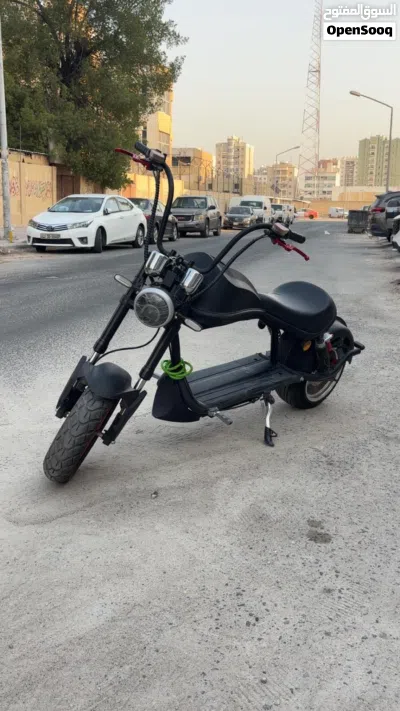 سكوتر هارلي كهربا حالة نظيفة حجم كبير موديل 2025 3