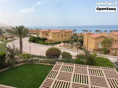 فيلا للبيع تاون هاوس كورنر في منتجع لافيستا توباز العين السخنة ثالث صف من البحر فيو مميز تشطب مودرن 2