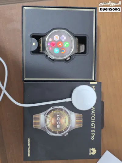 ساعة Huawei Watch GT 6 Pro تيتانيوم (أخو الجديد) 4