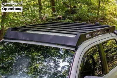 NEW Go Rhino Ceros Low Profile Roof Rack; Textured Black 2