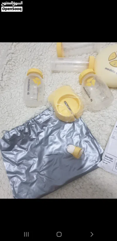 شفاط حليب ماركة medela Swing كهربا وبطاريات 3