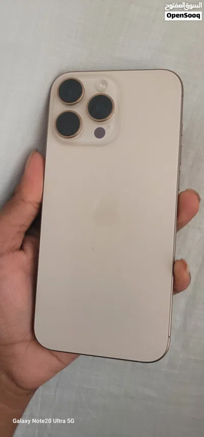 ايفون 16pro max ذاكرة 512 بطارية 94 وكاله شبه جديد 4