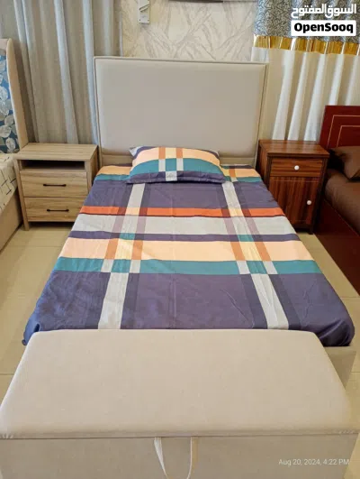 سرير 120×190 سم مع مرتبة Bed 120x190cm With Mattress 3