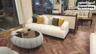 new models sofas L shaped and round sofa 4