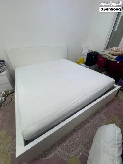 سرير أيكيا 200×200 سم IKEA King Size Bed 200×200 cm for Sale – Excellent Condition 3