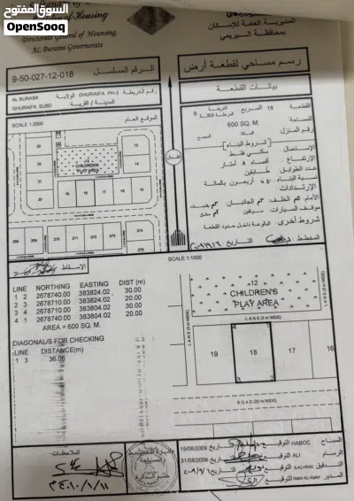 ارض سكنية صحم المرفع + ام الجعاريف + البريمي 2