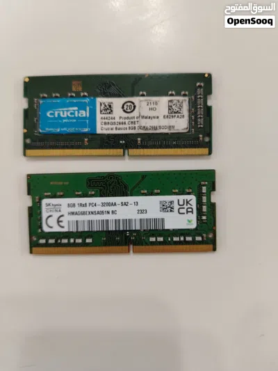 Ram ddr4 8gb+ssd m.2 3