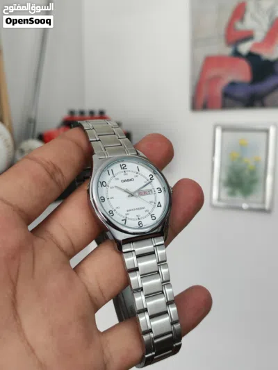 ساعة كاسيو casio رجالية بحالة الوكالة 2