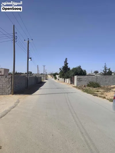متخليش الفرصة توفتك تقسيم قطع أراضي سكني وعائلي منظم الباعيش شارع الغاز 4