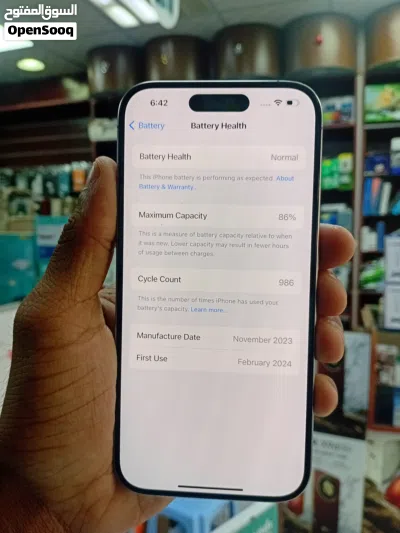 IPHONE 15 PRO 256GB USED FOR SALE 3