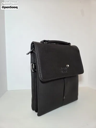 MontBlanc genuine leather Messenger Men Bag 4