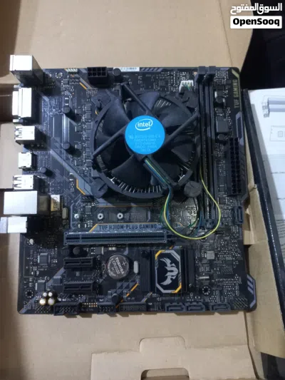 nvidia geforce gtx1060 6g كرت شاشة intle core i5 8400 معالج بورد Asus Tuf H3IQM-PLUS GAMING 4