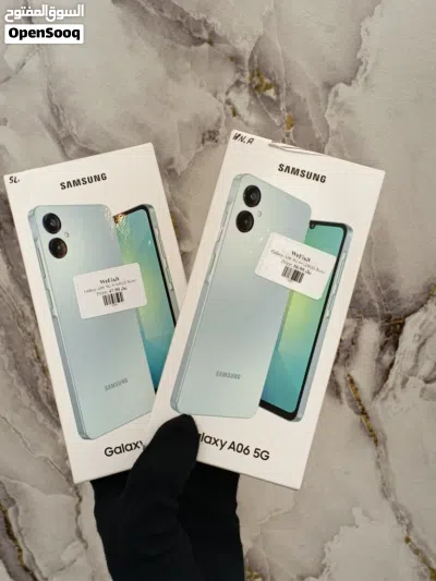 EXCLUSIVE OFFER SUMSUNG GALAXY A06 5G 4+128GB MODEL:AO66B/DS COLOUR:LIGHT GREEN 2