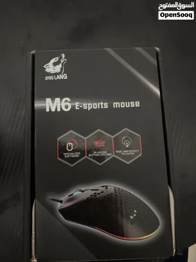 ماوس GAMMING M6 E-sports mouse النوع ZIYOU LANG 2