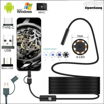 Softwire Waterproof PC Endoscope Camera-USB Type C/5M 2