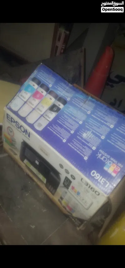 طابعهEpson L3160 مستعمله بحاله جيده جدا 3