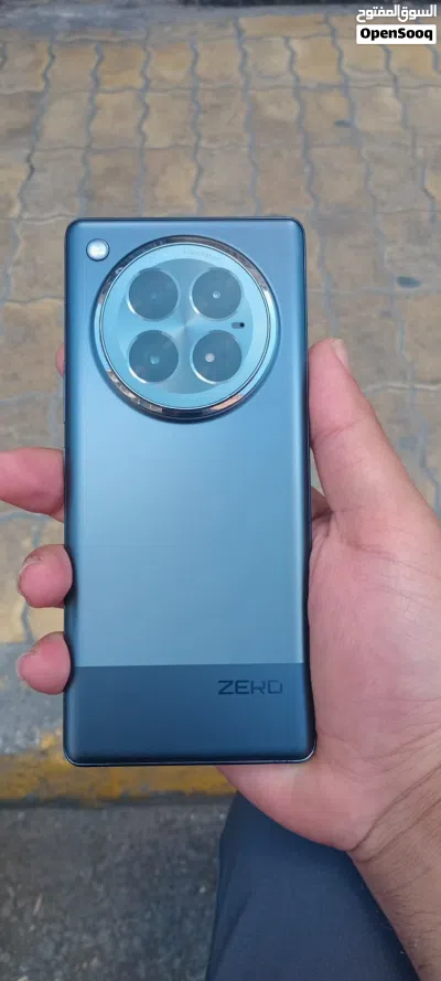 Infinix Zero 40 5G 512GB رام 12+12 أزرق كاميرا 108MP تصوير 4K مع كامل الأغراض بحالة ممتازة 2