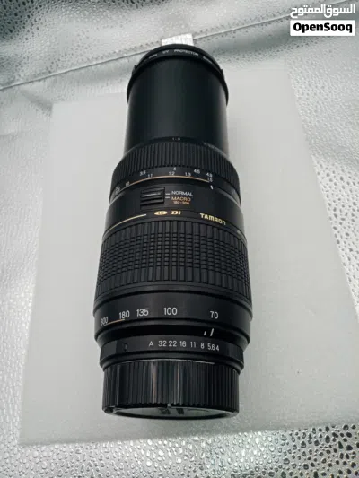 عدسة تامرون 70-300 ملم (Tamron 70-300mm f/4-5.6 Di LD Macro) ذات البعد البؤري الطويل. شبه جديد 4