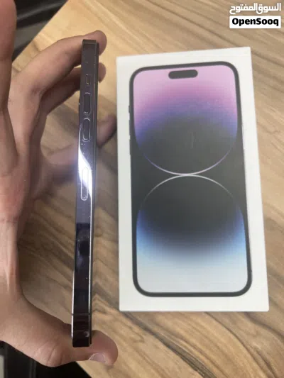 I phone 14 pro max 256gb , جهاز استعمال شخصي فقط مستبدل شاشة نخب ، شرق اوسط مدخل خط بسعر معقول 3