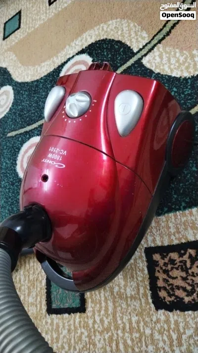 مكنسه كهربائيه بحاله جيده جدا ما فيها ولا شي استعمال بسيط 2