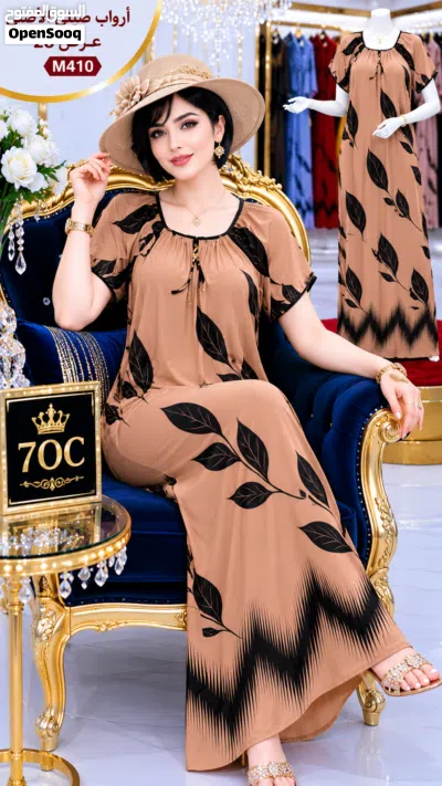يا تجار اليمن انتبهوا وصلت أحدث تشكيلة: أرواب نسائية جملة استرتش ناعم فاخر عريض بسعر جملة الجملة 2